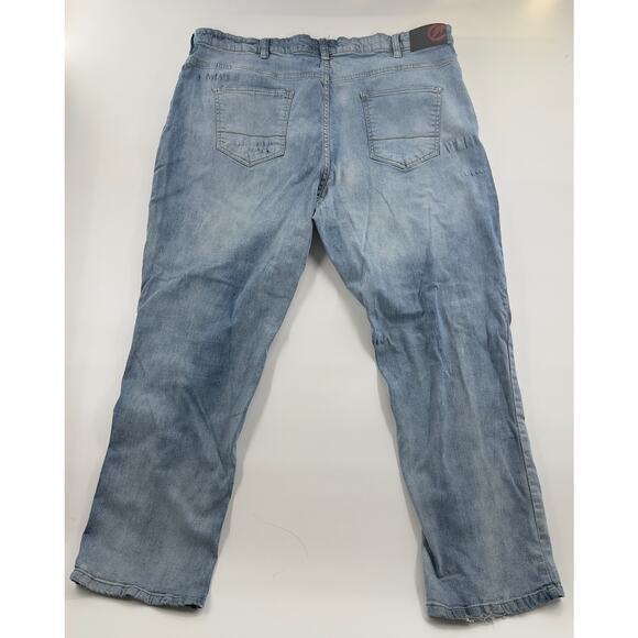 Ecko Unltd Jeans Men’s 44x31 Light Wash Athletic Fit Stretch Denim Pants - Picture 2 of 6